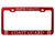 Military License Plate Frames - Anodized Aluminum