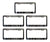 Military License Plate Frames - Anodized Aluminum
