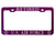 Military License Plate Frames - Anodized Aluminum