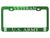 Military License Plate Frames - Anodized Aluminum