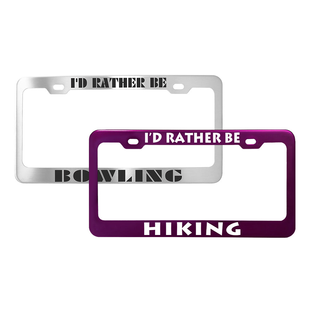 I'd Rather Be - Frames